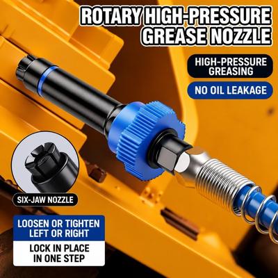 Flexible Extension High Pressure Grease Coupler