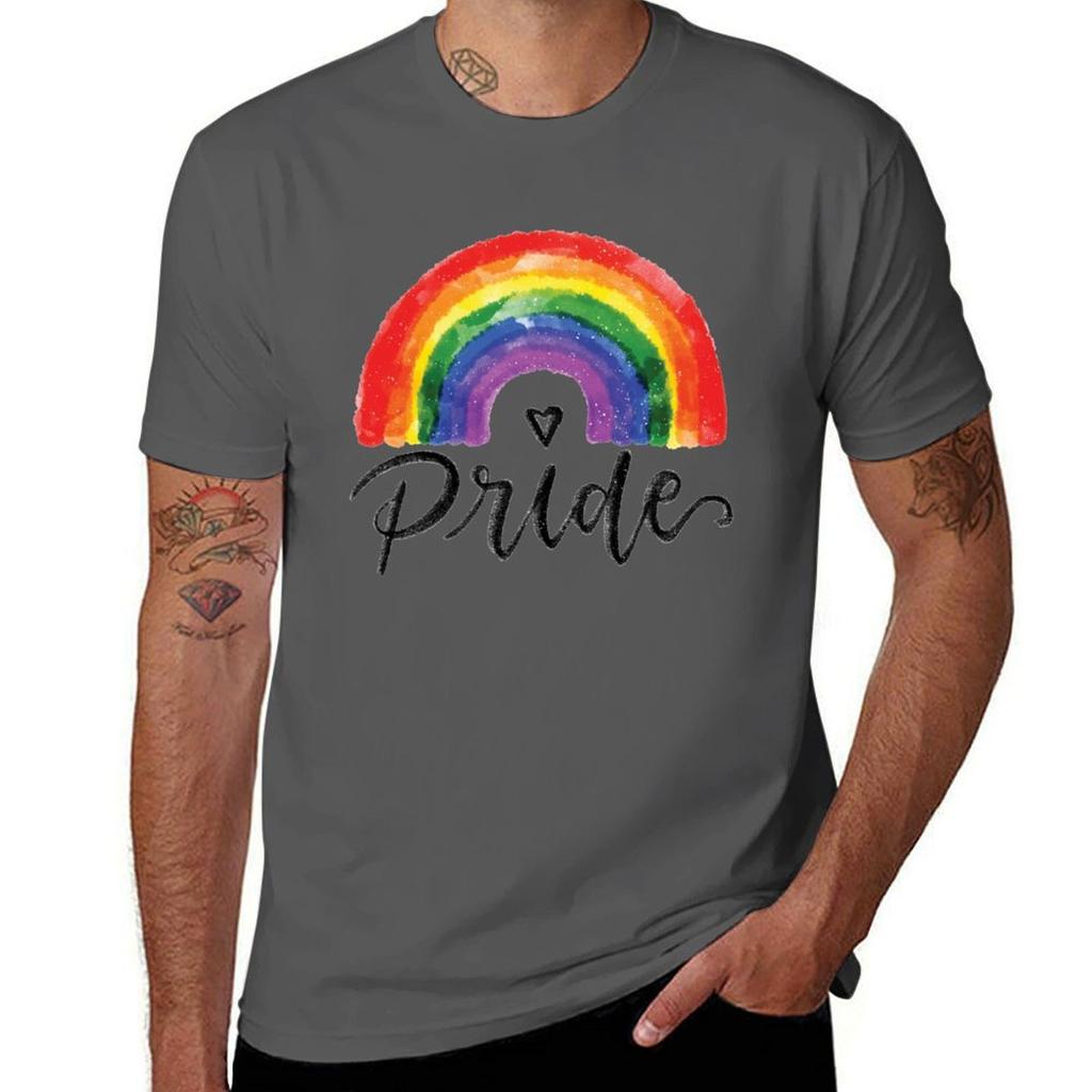Pride gay TShirt Christmas Casual Short Sleeve Top