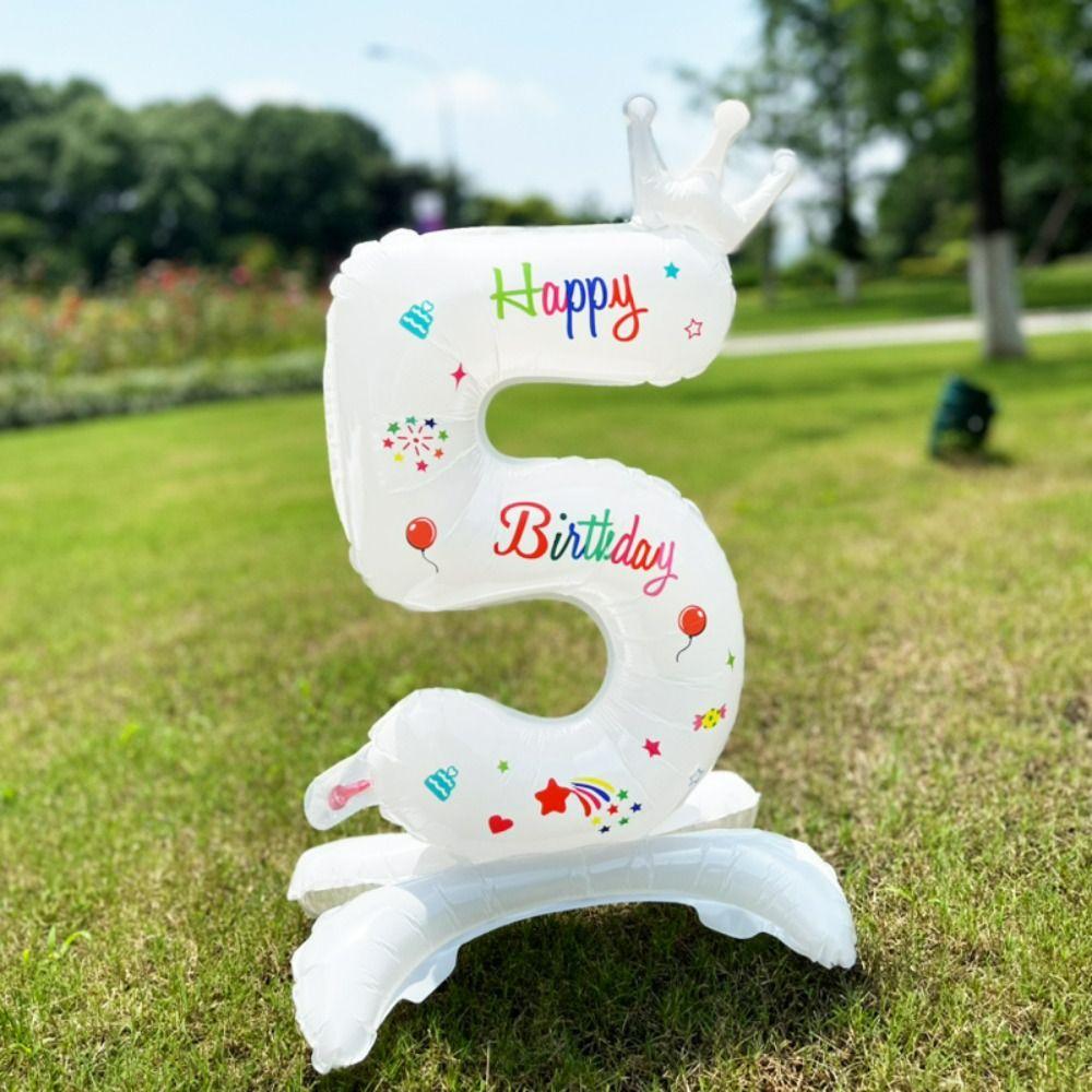 Decoration Outdoor Decor Happy Birthday Party Baby Gift Birthday Balloons Foil Balloons Anniversary