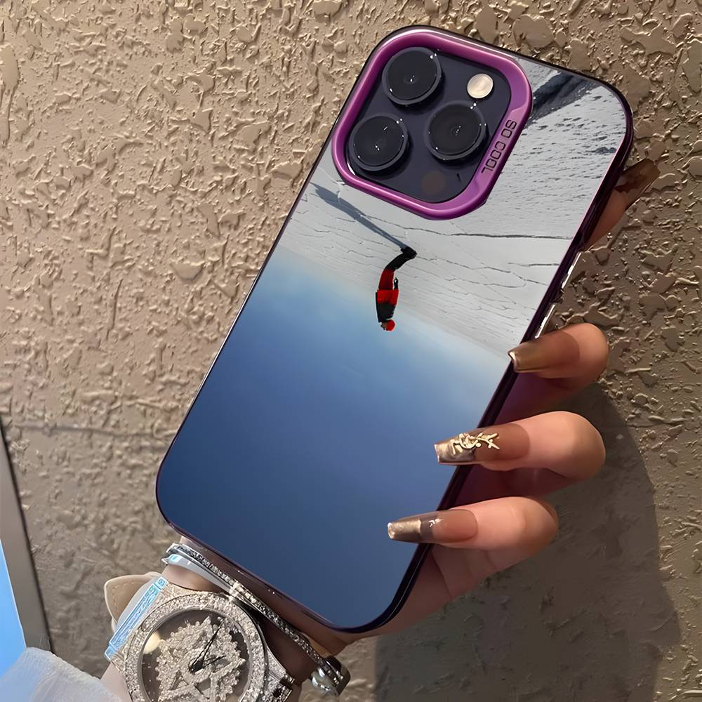 Rapper AMERI D-DUKI For iPhone 17,16,15,14,13,12,11,Mini,Pro,E,SE4,XS,MAX Purple Candy Matte Cover