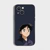 Аниме И-Инуяша Чехол для телефона Для iPhone 16 15 Plus 14 13 Pro Max 12 Mini 11 X XS XR 7 8 8Plus Черный Мягкий Чехол для телефона