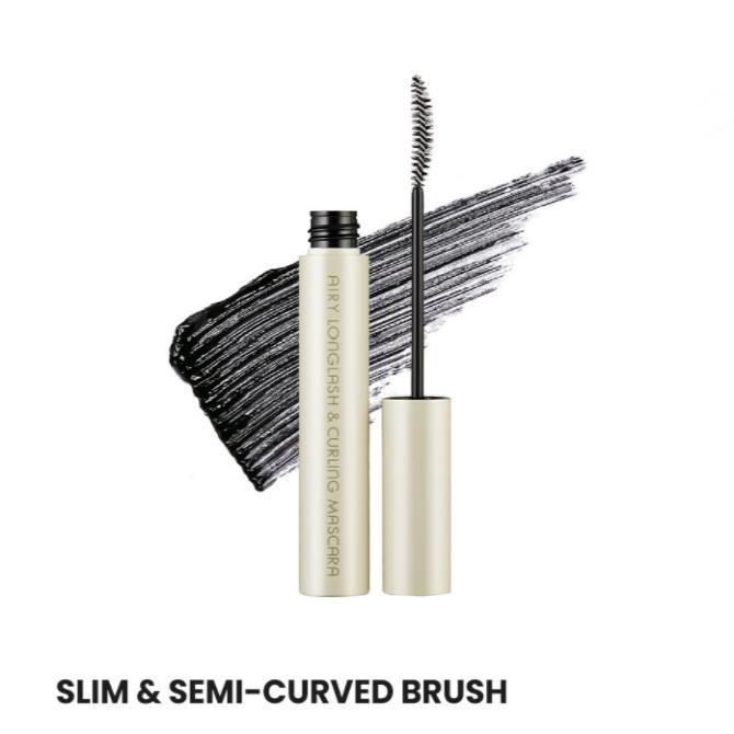 JAVIN DE SEOUL Тушь для ресниц Airy Long Lash & Curling, 9 г, черная