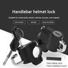 Motorcycle Helmet Lock Anti-theft Security Metal Lock For Honda CBR 125R 954 600 650F 650R 1100XX 1000F CBR 600RR 1000RR VF7