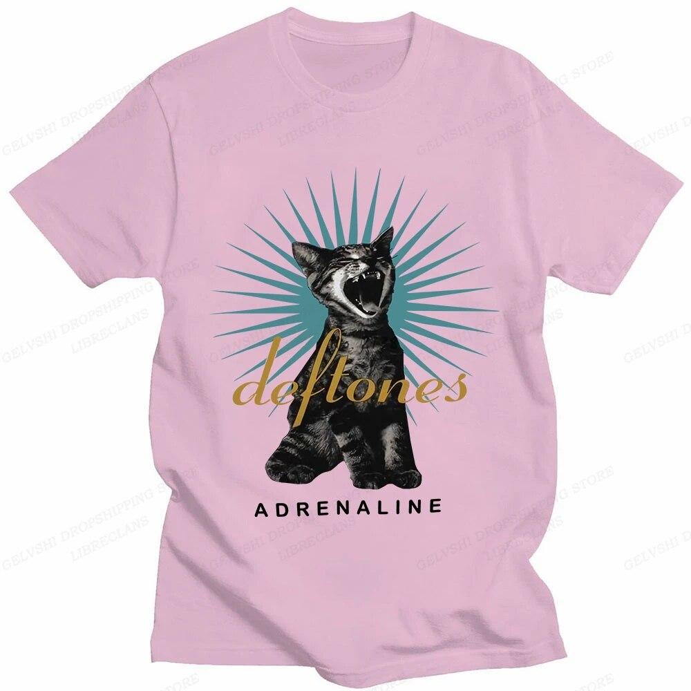 Rock Band Deftones T Shirt Unisex Women Fashion T-shirts Cotton Tshirt Kids Hip Hop Tops Tees Boy Tees Y2k Clothes Casual Tshirt