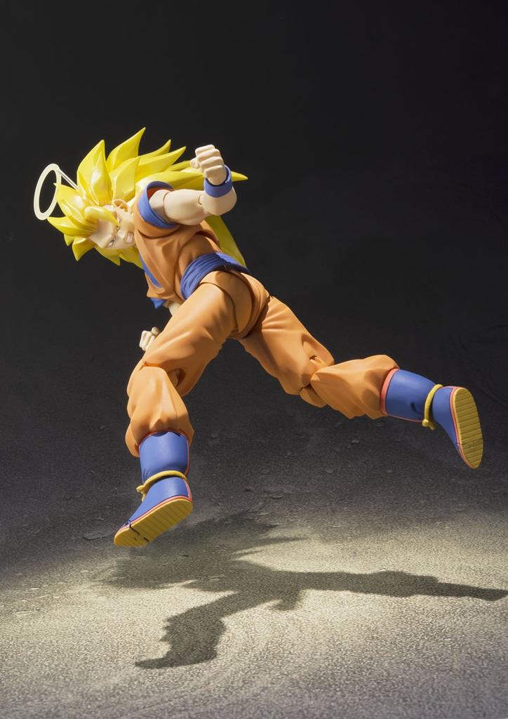 TAMASHII NATIONS Dragon Ball Z Super Saiyan 3 Son Goku 155 мм окрашенная подвижная фигурка SHFiguarts (версия для перепродажи) приблизительно. ПВХ и АБС