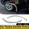 Stainless Car Door Fender Flare Arch Stickers Fender Vents Protector Cover For Toyota Corolla Cross XG10 2024 2024 2024 Hybrid