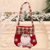 Christmas Candy Bag Exquisite Cartoon Santa Gift Bags Festive Handbag for Party Presents Decorations