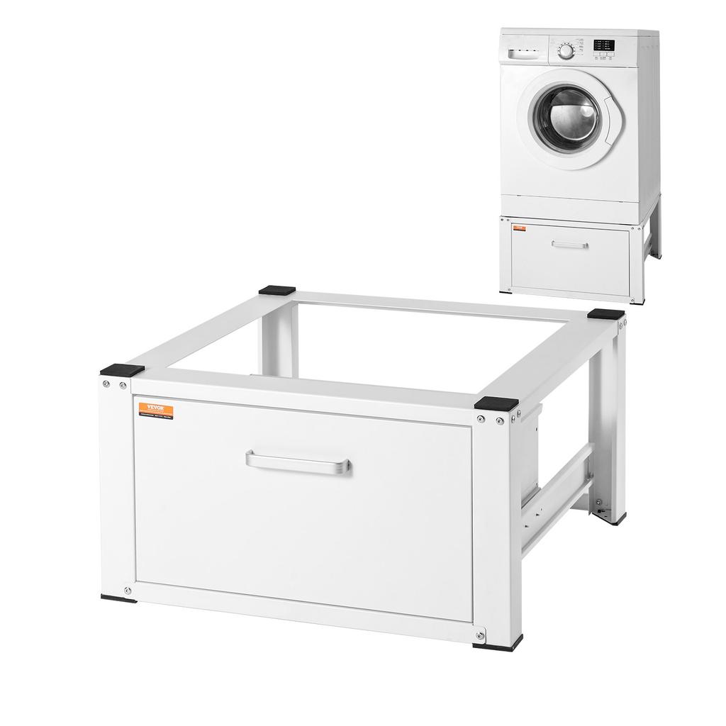 VEVOR Laundry Pedestal 686mmW x 366mmH, Washer And Dryer Base Stand Platform Universal Fit 299kg Capacity