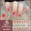 CS Waterproof No-Cure Gel Nail Wraps, Full Cover Chinese Style Panda Pattern Nail Stickers, Nail Patch Films