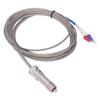 K Type Thermocouple Stainless Steel Snap Fit Spring Thermocouples for Temperature Sensor M12 3
