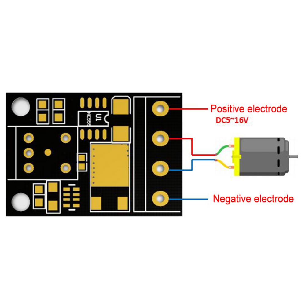 Регулятор напряжения 10А, 5-16 В, ШИМ, регулятор скорости двигателя постоянного тока, бесступенчатый регулятор скорости, светодиодный диммер, контроллер мощности