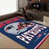 New England Patriots Gear Rug Game Carpet, Floor Mat for Bedroom Living Room Entryway Rug, Home Decor Idea Gift for Christmas birthday