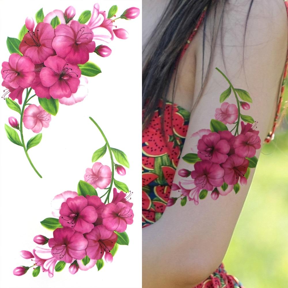 Черный Племенной Браслет из Ротанга Временные Татуировки Для Женщин Взрослых Реалистичные Татуировки Дракона Скорпиона Крест Креста Поддельные Наклейки Татуировки