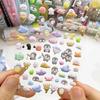Ute 3D стерео студенческая наклейка Kawaii мультфильм привидение животное скрапбук журнал наклейка DIY Декор камера телефон канцелярские принадлежности наклейка