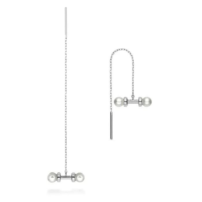 Daniel Earrings 14K Gold Freshwater Pearl Earrings DNE62HGPL