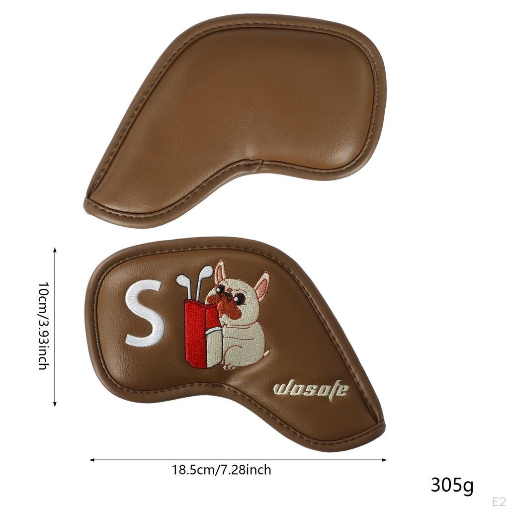 Комплект из 9 чехлов для головок клюшек для гольфа для защиты