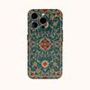 Ретро Чехол в турецко-персидском стиле для IPhone 16 15 14 13 12 11 X XS XR XSMAX 7 8 Pro Max Plus Двухслойная Задняя крышка
