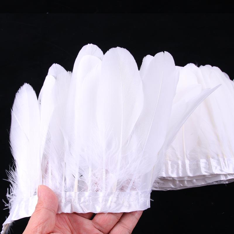 White Feathers for DIY Handmade Clothing & Jewelry Accessories