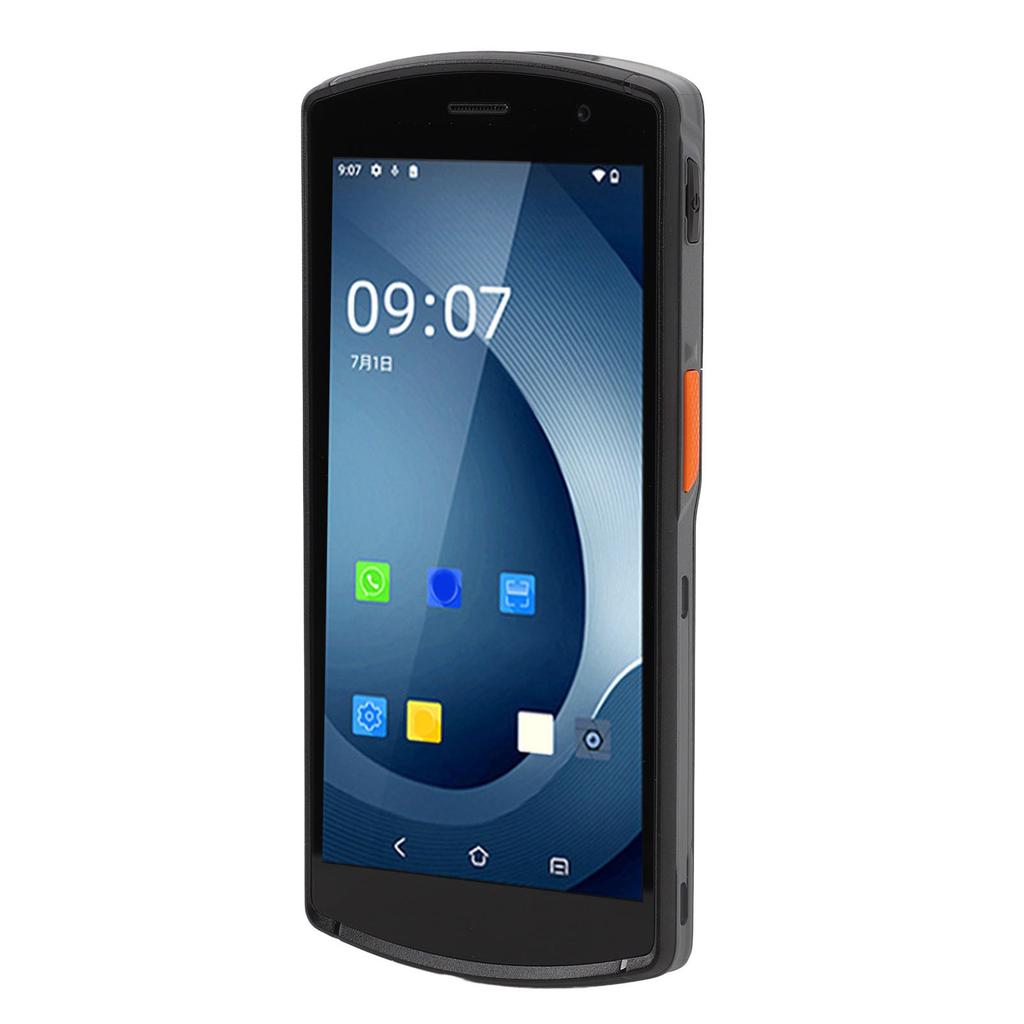 Ручной сканер штрих-кода Экспресс терминал сбора данных Цветной полноэкранный Беспроводной считыватель штрих-кода Поддержка 1D 2D NFC