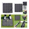 Foldable Putting Practice Mat Microfiber Golf Club Towel Golf Practice Aid  Indoor Outdoor Practice