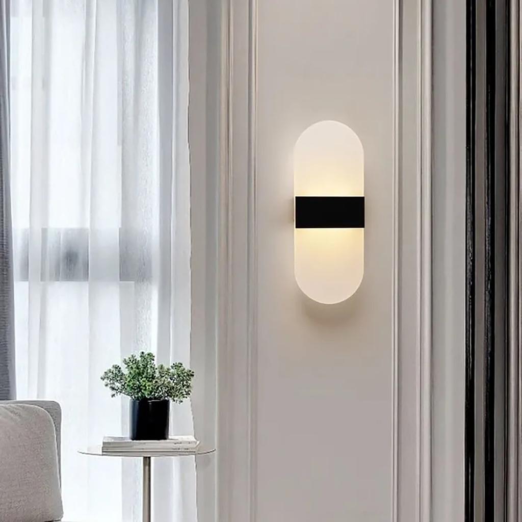 Светодиодный настенный светильник, современная и модная гостиная, спальня, прикроватная лампа, лампа для лестницы и прохода