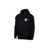 Nike Флисовый пуловер с цветочным принтом, мужские топы, черный 937836-010