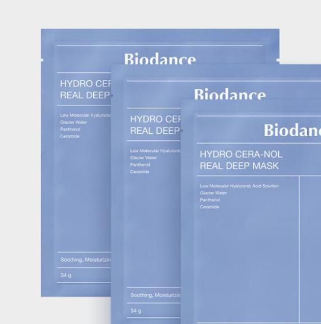 Biodance Hydro CeraNol Real Deep Mask Pack – Intensive Moisturizing Sheet Mask