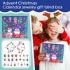 Christmas Advent Calendar 2022 Girls, DIY Bracelet Making Kit For For Kids Adult, 24-Days Christmas Countdown Calendar Jewelry Gifts