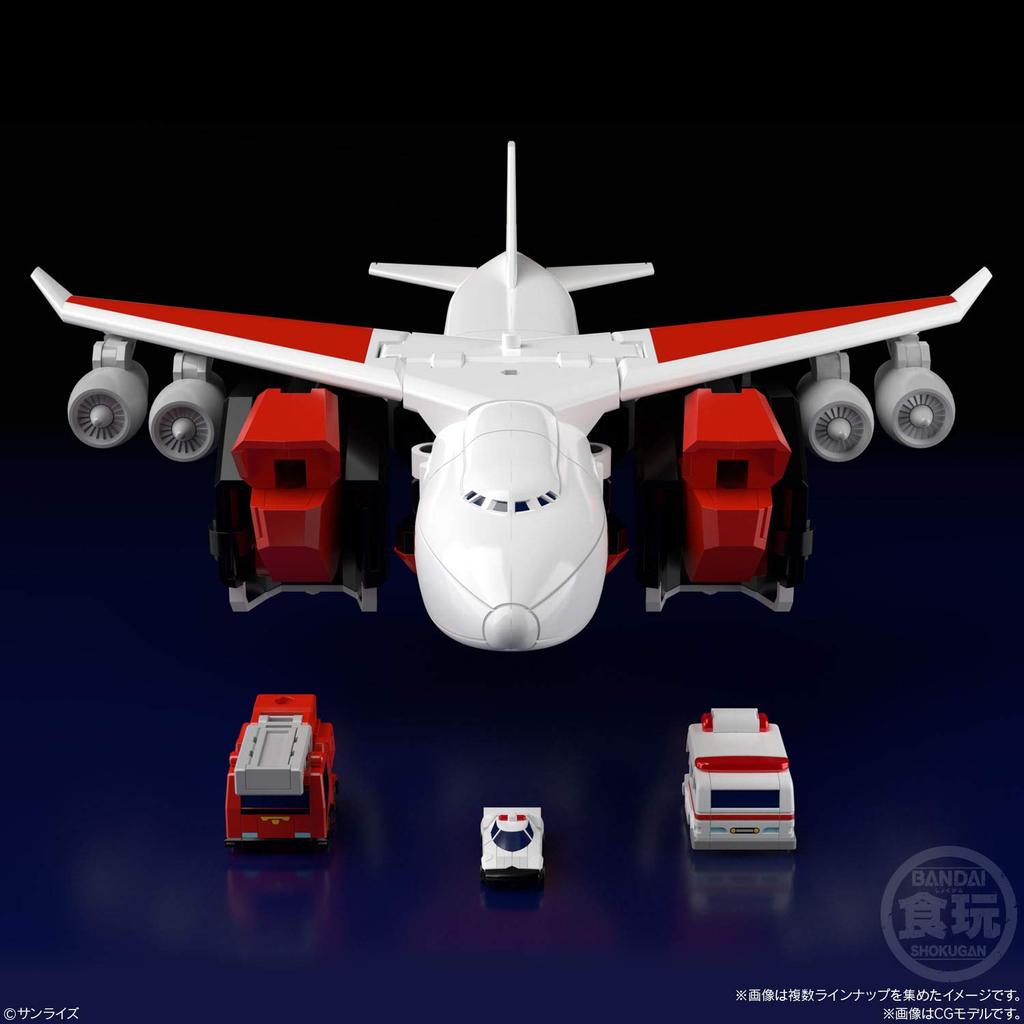 Супер Минипла Храбрый Командир Дагвон Конфеты и жевательная резинка Команда (3 куска) (Храбрый Дагвон)