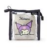 Sanrio Kuromi Clear Pouch with Drawstring 340006 (Simple Design)