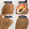 Fashion Women Snow Boots Platform Fur Warm Flats Suede Cotton Shoes Trend Winter Outdoor Casual Brand Flats Cozy Sleeve Platform Shoes