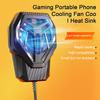 Mobile Phone Radiator Clip Back Super Design Turbo Fans Portable Wind Gaming Cooling Phone Fan Mobile