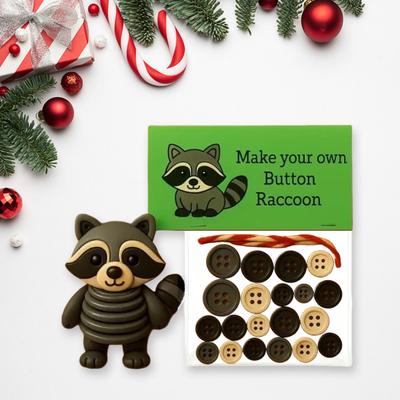 1 Набор Пуговичная Шотландская Корова Набор для Творчества Сделай Сам Ручная Работа Пуговица Кролик Сова Черепаха Енот Белка Фигурка Украшение для Дома Офиса Настольное Украшение