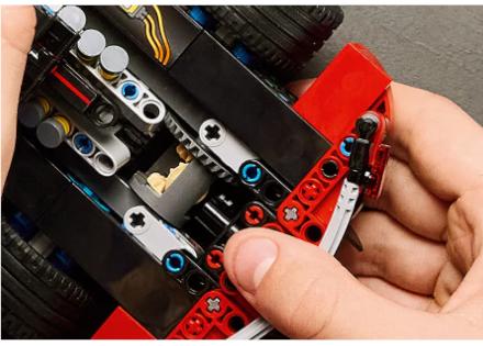 Klocki lego technic 42212 ferrari fxx k 10+ (elementy: 897)