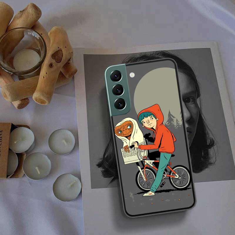E.T. the Extra-Terrestrial Phone Case For Samsung Galaxy S22 S25 Ultra S21 S10 Plus S26 Edge S20 S23 S24 FE Cover Silicone S