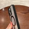 Цветная рамка прозрачный акриловый магнитный чехол для телефона iPhone 16 Pro Max 15 14 Pro 11 13 12 11 для Magsafe противоударный защитный чехол для объектива TPU прозрачный чехол