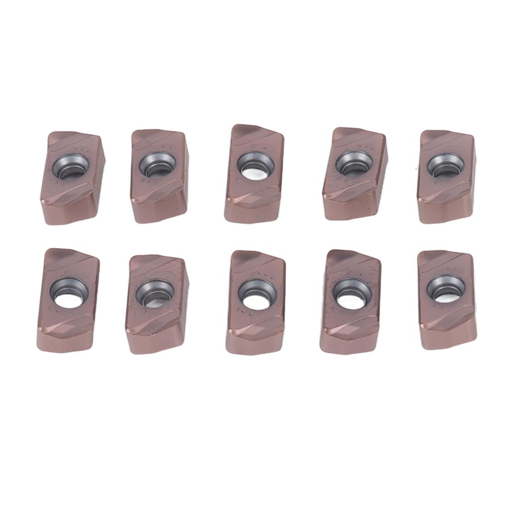 10 Pcs Turning Inserts Carbide CNC Tool Blades Lathe Turning Finishing Inserts with Coating