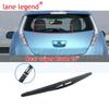 Car Wiper LHD Front & Rear Wiper Blades Set Kit For Nissan Leaf MK1 2010 - 2017 Windshield Windscreen Window Brush 26"16"10"