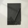 Imitation Cashmere Scarf Autumn and Winter New Solid Color Mid Length Warm Scarf Japanese and Korean Sweet Fashion Tassel Scarf