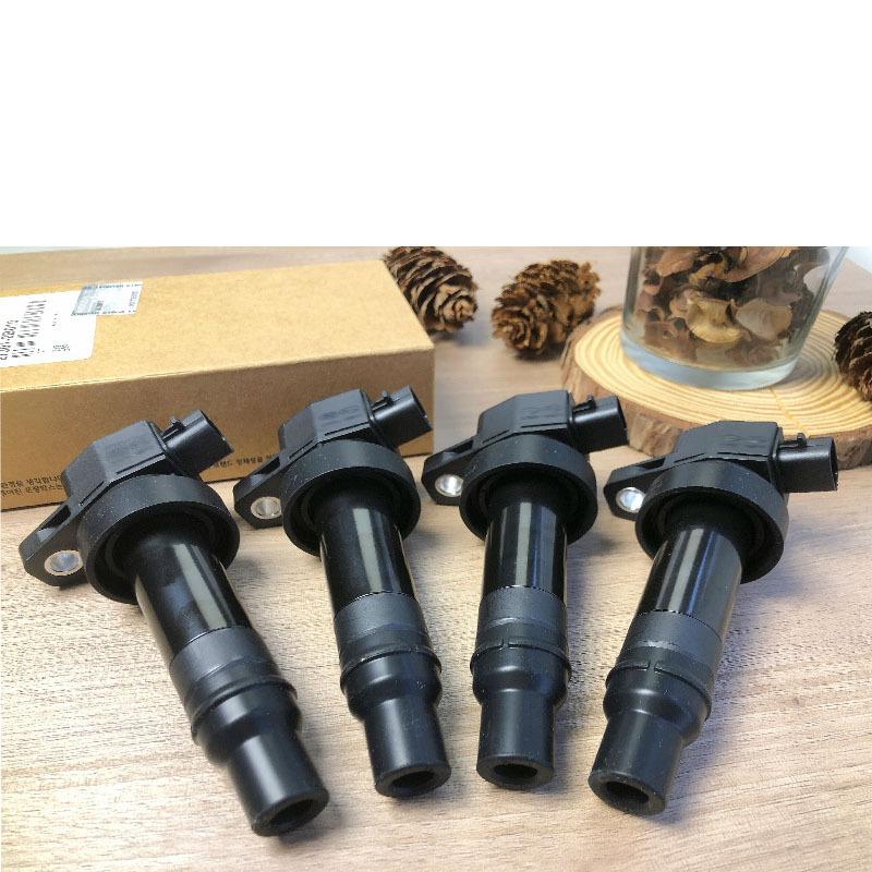 4 ШТ. КОМПЛЕКТ КАТУШЕК ЗАЖИГАНИЯ 273012B010 27301-2B010 Для 12-18 HYUNDAI i30 i20 ix20 ELANTRA KIA CERATO CARENS CEE'D SOUL VENGA RIO Acc