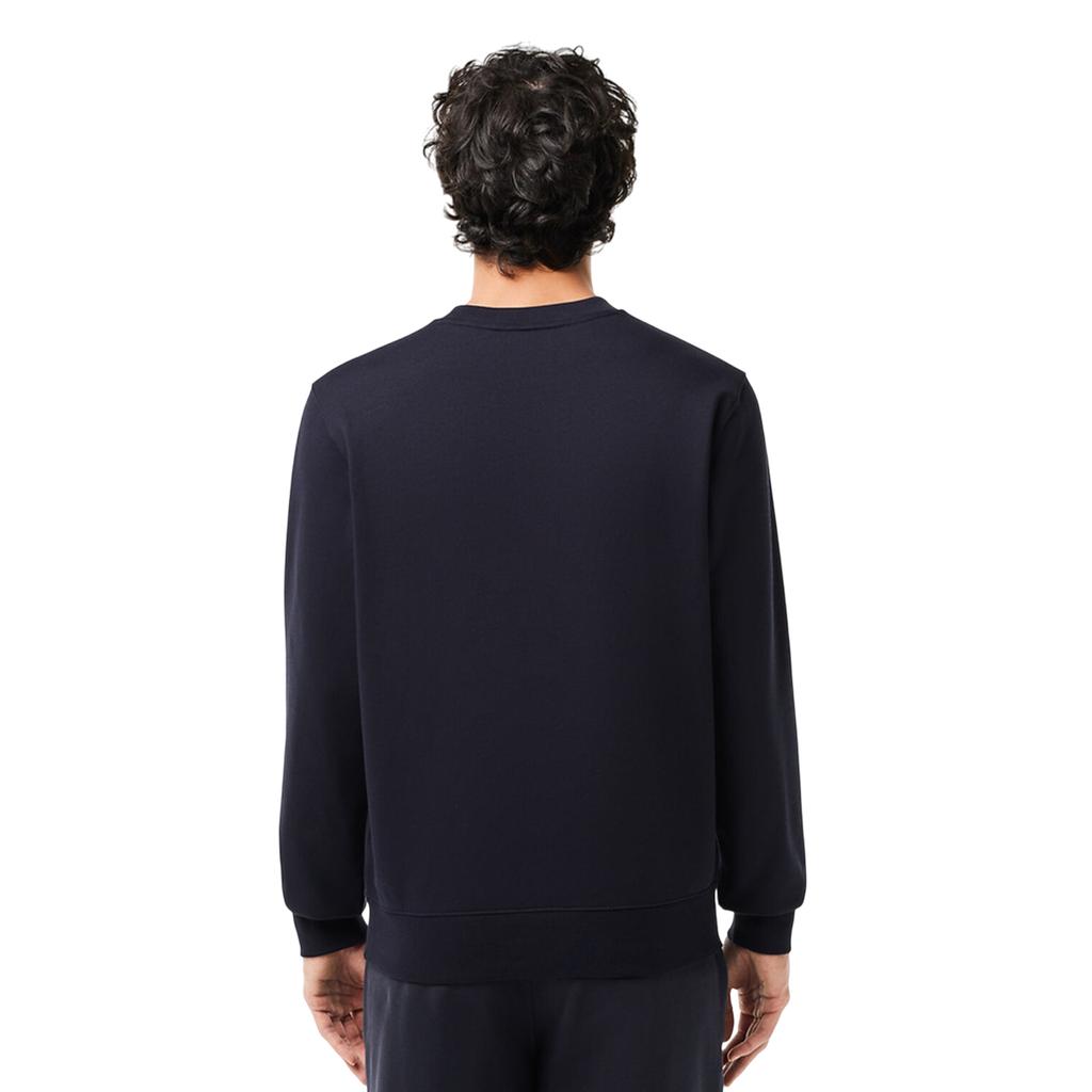 Lacoste Mens Flocked Fleece Sweatshirt