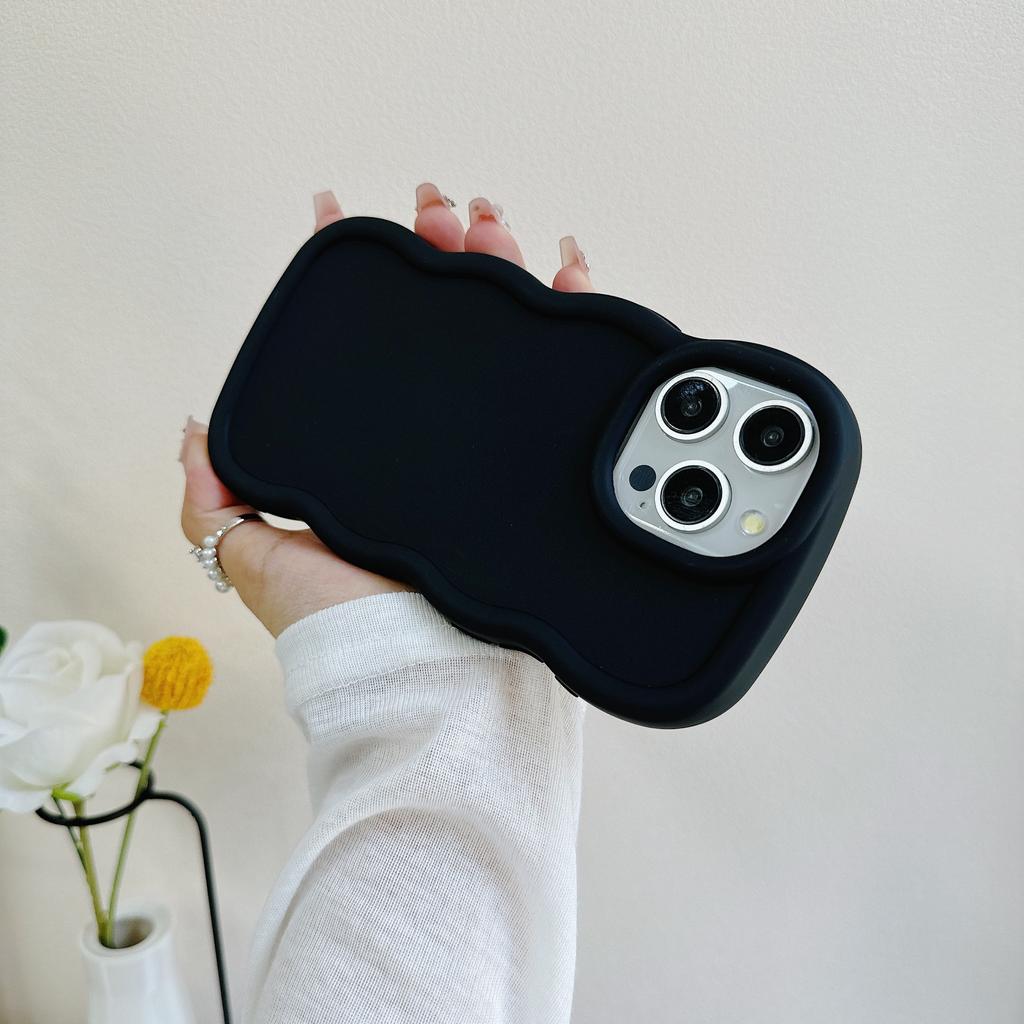 Suitable for Honor X8b Macaron Mobile Phone Case Painted Glue Material Honor X50 Wavy Pattern Mobile Phone Protection Case