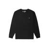 Vans Solid Color Letter Crew Neck Pullover Sports Casual Long Sleeve Printed Shoulder T-Shirt Unisex Tops Black VN0A5DYMBLK