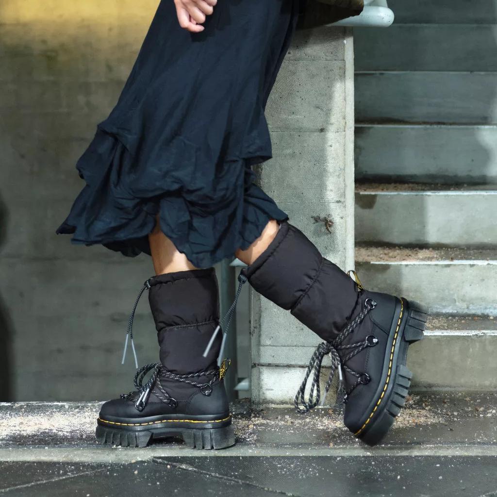 Dr. Martens Audrick Padded High Black Women Sneakers 32052001