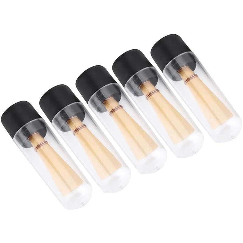 2 шт. Тростниковая свирель Басоновый тростник Натуральные тростники для басоона с прозрачной защитной f