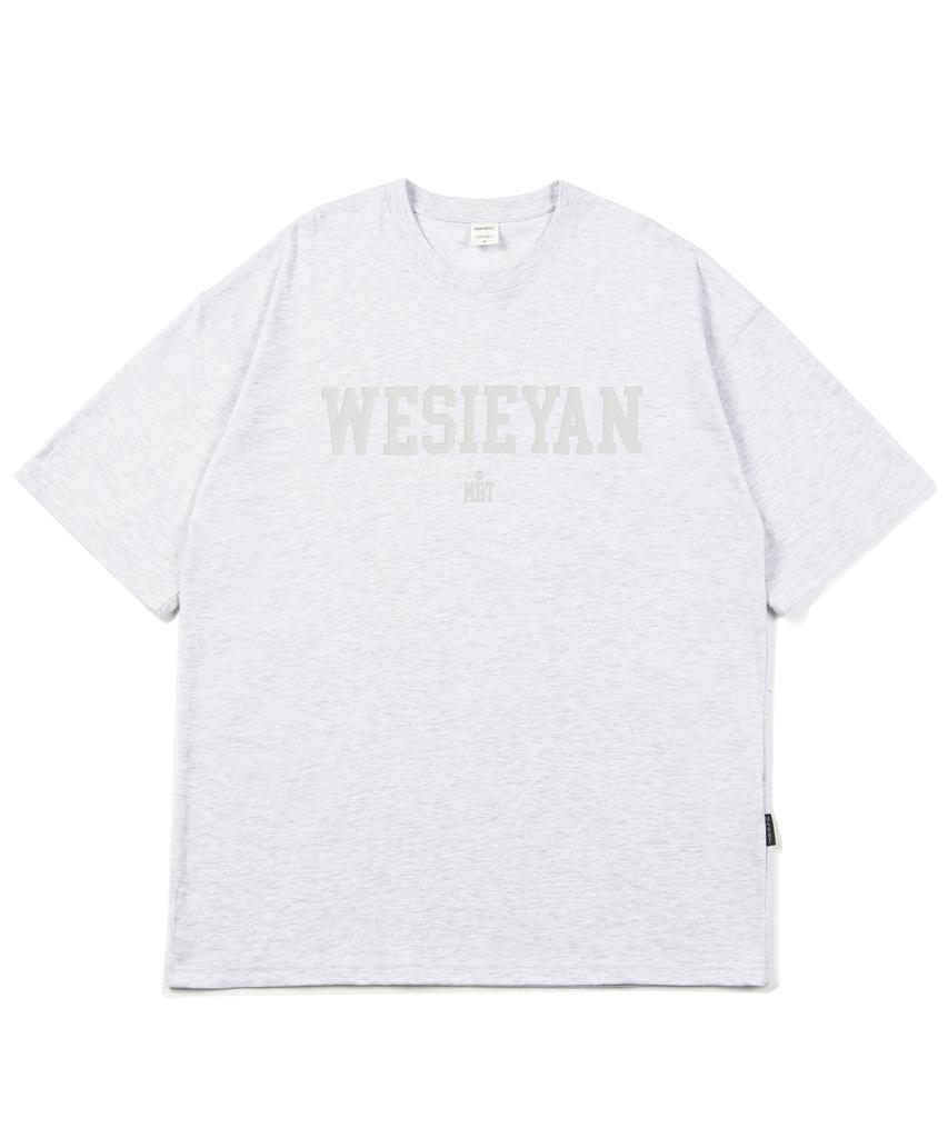 MARRT Wesieyan Футболка Белый Серый