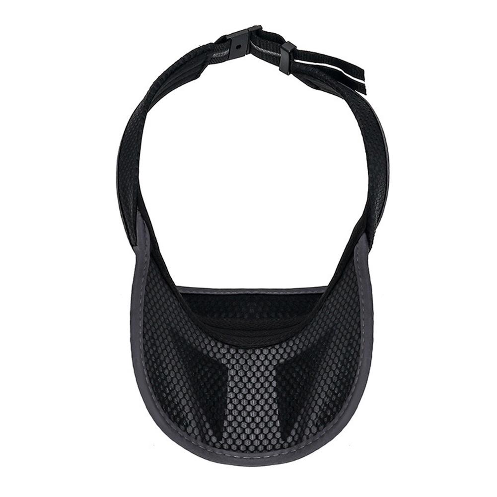 Adjustable Breathable Anti UV Empty Top Sun Visor Unisex Cap For Outdoor Sports Tennis Golf Running Beach Travel Party