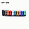 4X Car Truck Bike Tire Wheel Rims Stem Air Valve Caps Tyre Cover Aluminum