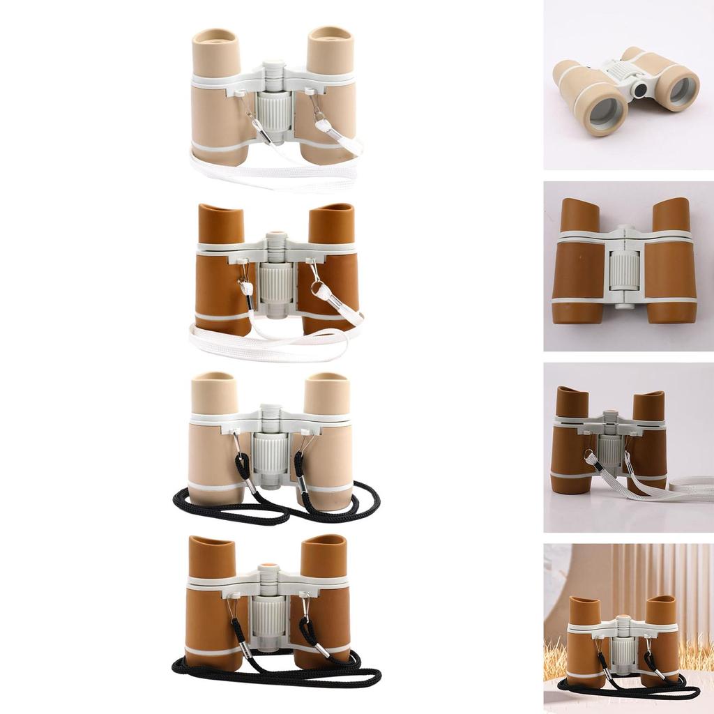 Бинокль для джунглей, увеличительное стекло, портативная детская увеличительная игрушка, противоударный телескоп для подарков на день рождения для походов