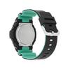 Casio CASIO G-SHOCK Хамелеон Модный Контраст Цветов Крутой Премиум Кварцевый Механизм Ремешок из Смолы Японские и Корейские Часы Мужские Часы Черный GA-800BL-1A